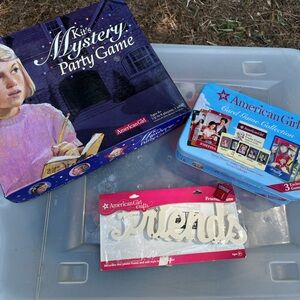 American Girl crafts and games